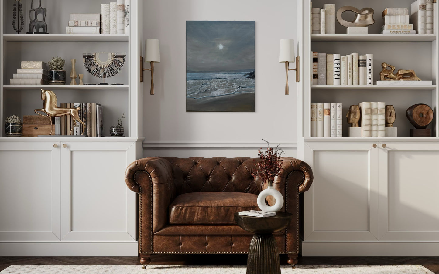 Original hand-painted seascape - "Sealife" - 60cm by 80cm